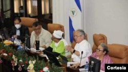 Imagen de la Junta Directiva de la Asamblea Nacional Nicaragua. [Foto: Cortesía]