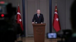 Tổng thống Thổ Nhĩ Kỳ Tayyip Erdogan ở Ankara, ngày 10 tháng 11, 2018