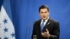 Presidente de Honduras va en busca de la reelección 