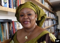 Leymah Gbowee a segunda liberiana galardoada do Nobel da Paz 2011 pela sua contribuição nos esforços da paz e reconciliação no seu país