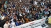 FILE - Pakistani activists of the Pashtun Tahaffuz Movement take part in a protest in Karachi on Jan. 23, 2019.