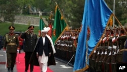 افغان صدر اشرف غني تېر کال د لوی جرګې په مراسمو کې 