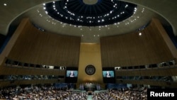 سخنرانی بان کی مون دبیر کل سازمان ملل متحد در آغاز اجلاس تغییرات اقلیمی در نیویورک - ۳ اردیبهشت ۱۳۹۵ 