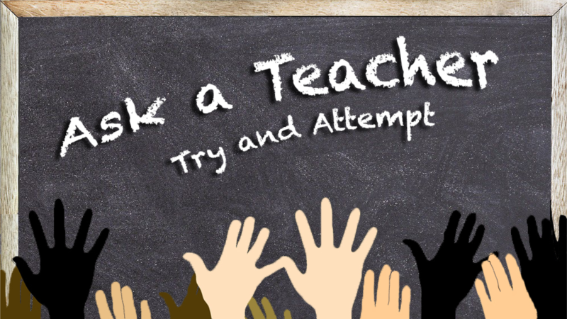 The Difference between Try and Attempt