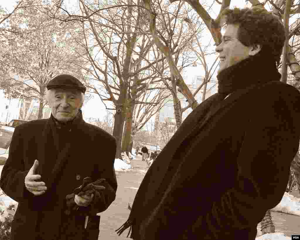 Балетмейстер Юрий Григорович и пианист Денис Мацуев. Вашингтон 2010 год