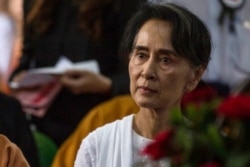 Aung San Suu Kyi.