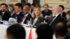 Podsekretarka SAD Andrea Topmson, u centru, govori na otvaraju Konferencije o Sporazumu o neširenju nuklearnog oružja u Pekingu, na kome učestvuju stalne članice Saveta bezbendosti UN, 30. januara 2019.