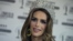 Angela Ponce, who won Spain's Miss Universe competition in June, speaks during an interview with The Associated Press in Madrid, Spain, July 10, 2018.