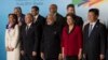 FILE - Leaders of the BRICS and South American nations pose for a group photo at the BRICS summit at Itamaraty palace in Brasilia, Brazil, July 16, 2014. 