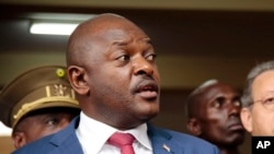 Le président burundais Pierre Nkurunziza, 23 février 2016.