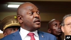 Président Nkurunziza, président du Burundi