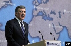 FILE - Former Turkish President Abdullah Gul.