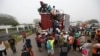 Migrant Group in Mexico Pushes on Toward US Border