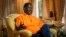 Opposition leader Raila Odinga speaks to the Associated Press at his home in Karen, on the outskirts of Nairobi, Kenya, Oct. 29, 2017. 