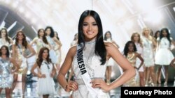 Anindya Kusuma Putri, di ajang Miss Universe 2015 (dok: Miss Universe Organization, Richard D. Salyer)