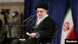 Pemimpin tertinggi Iran, Ayatollah Ali Khamenei 