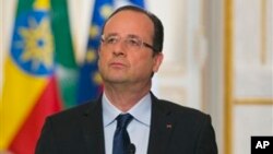 Shugaba Francoise Hollande na Faransa