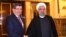 Iranski predsednik Hasan Rohani i turski premijer Ahmet Davutoglu posle susreta u Teheranu