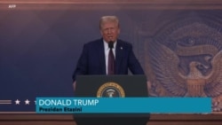 Trump Pale nan Reyinyon Davos la