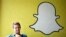 Snapchat CEO Evan Spiegel in Los Angeles