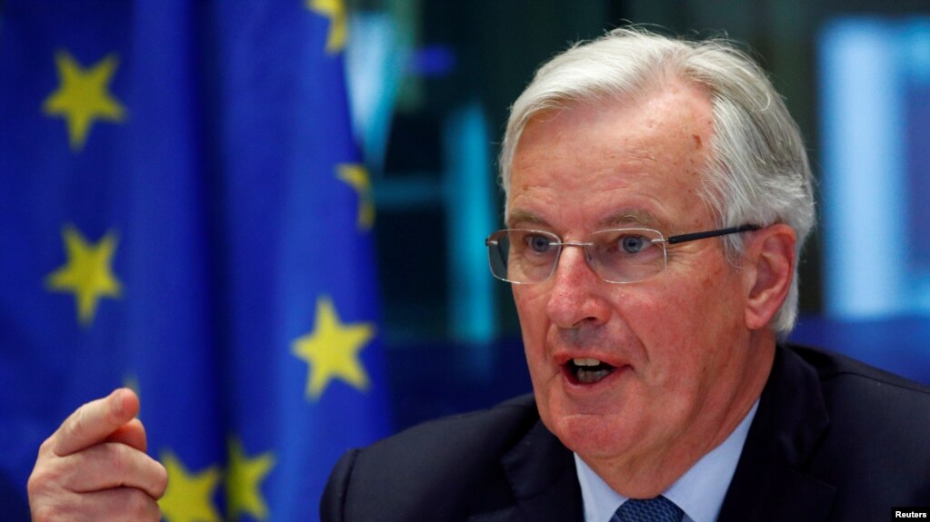 Ông Michel Barnier, nhà đàm phán chính của EU về Brexit với Anh