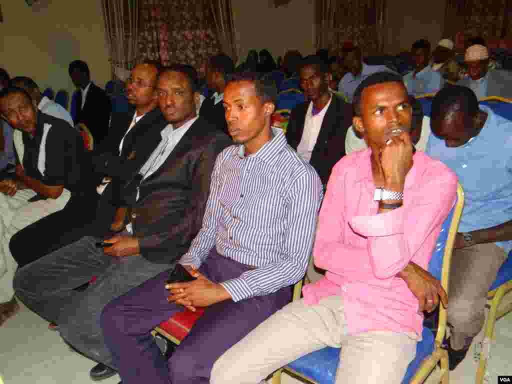 Qaar ka mid ah dadka ka qeybgalay Kulanka VOA eewacyigelinta dabeysha Hargeysa