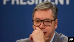 Predsednik Srbije Aleksandar Vučić (Foto: AP/Darko Vojinović)