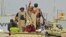 Yemeni pro-government forces gather on the eastern outskirts of Hodeida as they continue to battle for the control of the city from Huthi rebels on November 10, 2018.