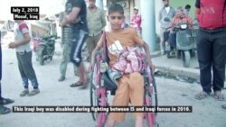 Disabled Mosul Residents Struggle with Life in Destroyed City