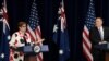 미국·호주 “중국의 남중국해 영유권 주장 받아들일 수 없어”