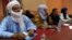 Members of Ansar Dine and Tuareg National Movement for the Liberation of Azawad during a meeting in Algiers, Algeria, December 21, 2012.