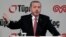 Turkey's President Tayyip Erdogan speaks during the opening of an extension to an oil refinery near Istanbul, Dec. 15, 2014. 