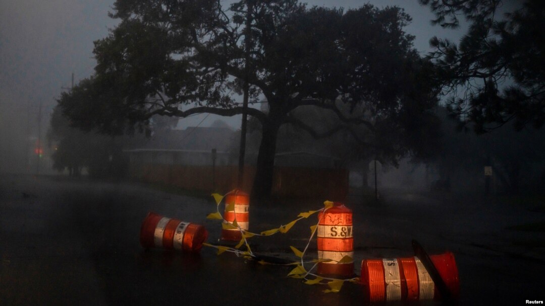 Badai Zeta melanda New Orlieans, di Louisiana, 28 Oktober 2020. (Foto: Reuters)