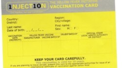 Cartões de vacinação contra febre amarela distribuídos em Luanda levantam dúvidas - 2:15