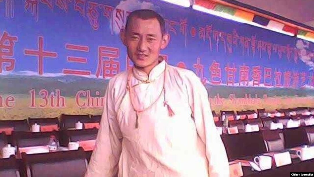 Ông Tsering Dhondup, 35 tuổi, tự thiêu để phản đối Trung Quốc và đã qua đời
