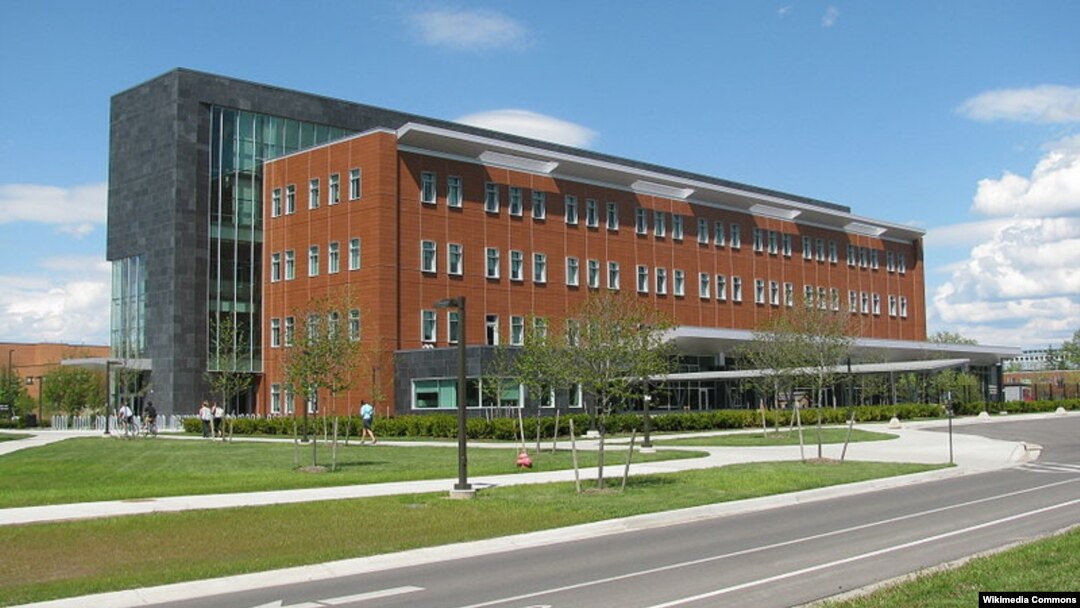 Central Michigan University in Mount Pleasant, Michigan. 