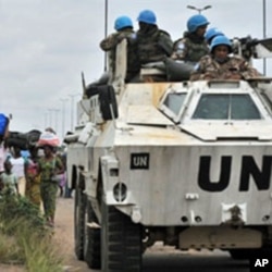Les forces de l'ONUCI à Abidjan