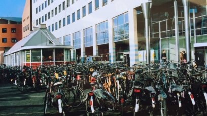 Hà Lan nổi tiếng là xứ sở của xe đạp (Ảnh: Bùi Văn Phú)