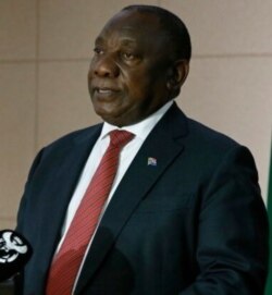 Presiden Afrika Selatan Cyril Ramaphosa