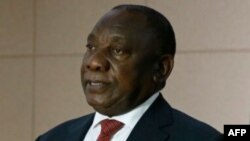 Presiden Afrika Selatan Cyril Ramaphosa