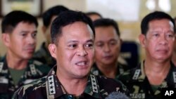 Pemimpin militer Filipina Jenderal Gregorio Catapang