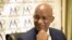 L'ancien Premier ministre et principal opposant de Guinée Cellou Dalein Diallo s'exprime à la Maison de la presse de Dakar le 24 septembre 2020 lors d'une invitation de la presse étrangère au Sénégal.
