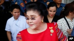 Cựu đệ nhất phu nhân Imelda Marcos.