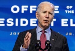 U.S. President-elect Joe Biden announces economics and jobs team nominees at transition headquarters in Wilmington, Delaware.