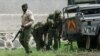 Des rangers dans le parc des Virunga au Nord-Kivu, RDC, 11 mai 2018. (VOA/Charly Kasereka)