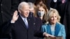 Joe Biden is sworn in as the 46th President of the United States on the West Front of the U.S. Capitol in Washington, U.S., January 20, 2021. REUTERS/Kevin Lamarque