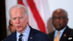 Joe Biden à North Charleston en Caroline du Sud le 26 février 2020.