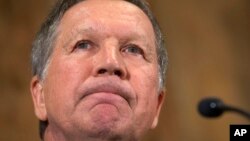 El excandidato a la nominación presidencial John Kasich pronostica problemas para Donald Trump, el presunto nominado republicano, en Ohio.