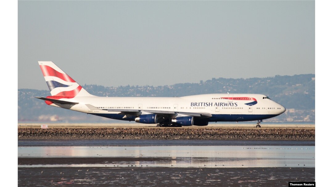 FILE - A British Airways Boeing 747-400 taxis at San Francisco International Airport, San Francisco.