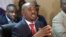 FILE: Opposition leader Nelson Chamisa addresses a media conference at party headquarters in Harare, Zimbabwe, Aug, 25, 2018. 